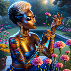 Prompt:
Full image view ultra realistic psychedelic airbrush gl...