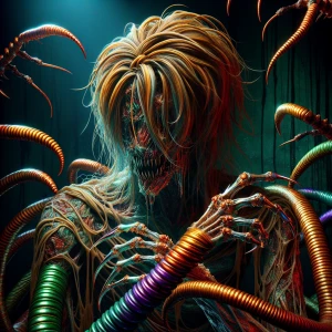 A midnight horror unfolds as 'pennywise as the joker as art the...