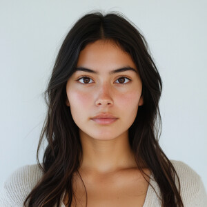 A 19-year-old Californian woman with Ecuadorian features, a clea...