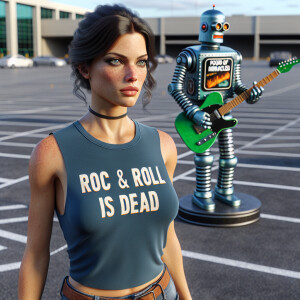 Photorealistic. Gorgeous skinny brunette 27-year-old woman with...