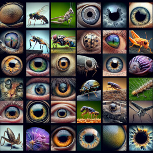 Cute hybrid animals with big eyes