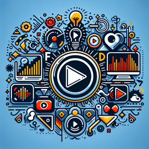 Create a dynamic and innovative logo for "Content Creation Engin...