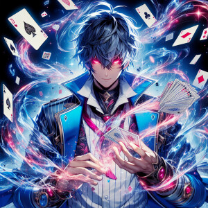 Dazzling 32k masterpiece of Gambit( from x-men cartoon) , decked...