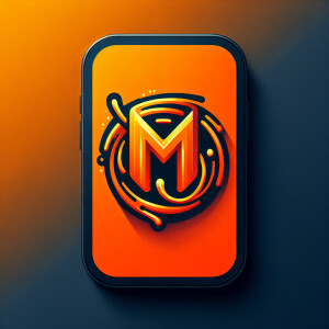 Icon app orange color M