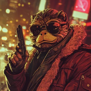 MEME PEPE in GTA art style — — highly detailed character portra...