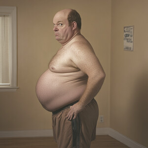 Create a photograph hyperrealistic digital image of Curtis Kowe,...