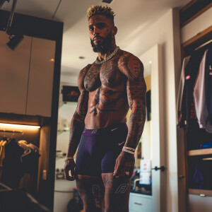 Odell Beckham jr in jockstraps