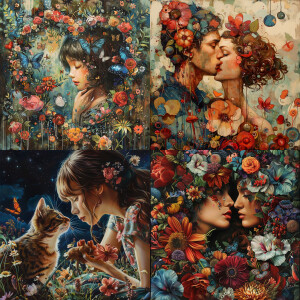 Embodiment of love and curiousity arts