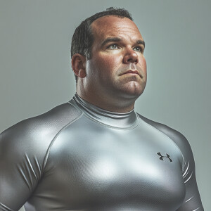 Create a hyper-realistic body  image of Ben Rhodes, a 42-year-ol...