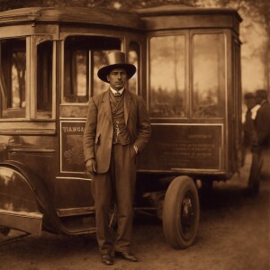 Anthromorphic wolf, male, confederate soldier