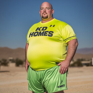 Curtis Kowe at age 40 a Caucasian male beginning transition into...