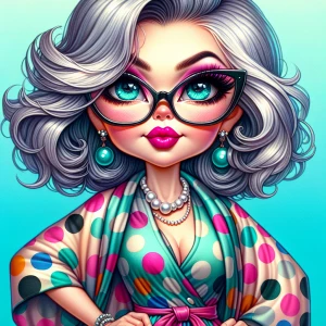 A detailed, realistic, whimsical, vibrant, stylish airbrushed oi...