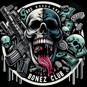 Crazy and cool fonts Create aa cartoonish style professional ill...