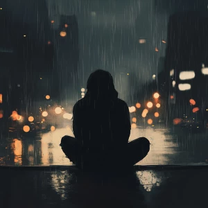 sad music cover, sad, rainy, sad love
