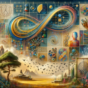 The golden ratio, Minimalist art Circuit, boards, circuitry, diagrams Cellular structures, DNA, circuit boards, colorful wires,  asian and Egyptian  graffiti, lie detector graphs, cardio, printout , branches infinity sign, cave, Art, handprints, distant birds flying, flowering vines, abstract gestural painting, dna, weather maps