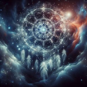 1. "
8. "Nebula Dreamcatcher": A mystical design featuring a dre...