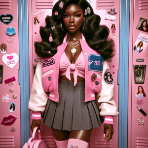 A stunning senior with Melanin Magic is ready for back-to-school...