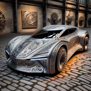 Imagine a vehicle where the entire exterior is a masterpiece of...