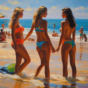 Nudist teens fucking at the beach