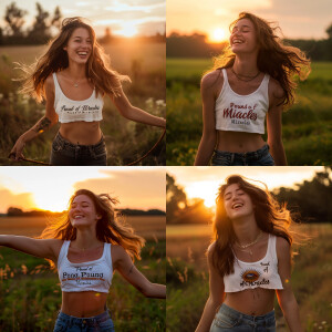 Beautiful slender brunette 26-year-old woman with light freckles...