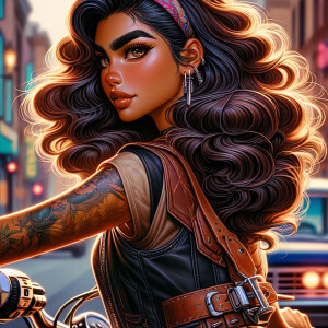 A 5K cute highly detailed hyper-realistic digital illustration s...