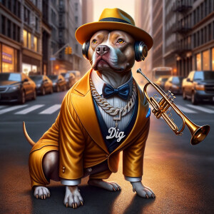 Prompt: Create a digital art portrayal in airbrushed glossy hype...
