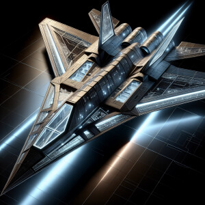 A F-22 style paper plane presents a streamlined appearance desig...