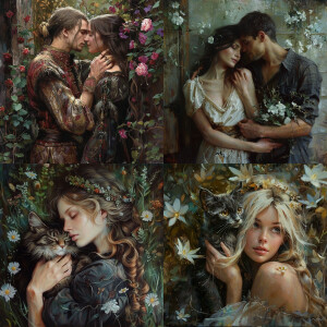 Онегин и Татьяна счастливы вместе