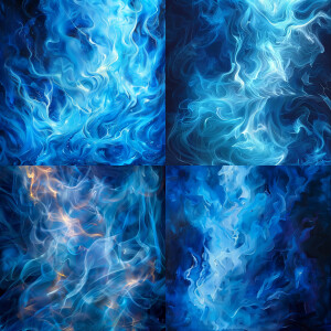 blue fire