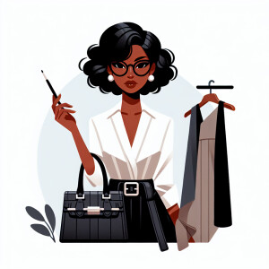 girl fashion stylist