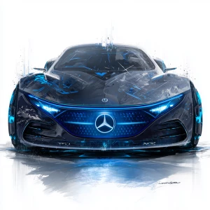 Here's a reimagined prompt for a futuristic car concept based on...
