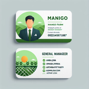 Make a visiting card of Asim Nisar Bajwa, General Manager of ATF...