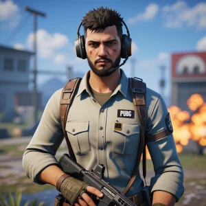 I want a pubg mobile profile with a name ãLbÍØïÑ on it