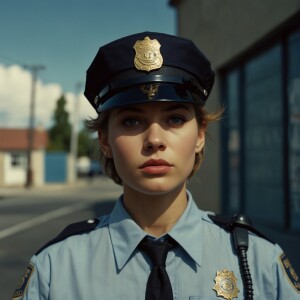 Policewoman Face Swap