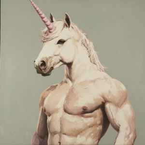 The unicorn-man