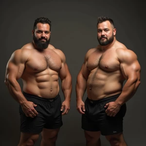 Carloss y Ramón tienen un cuerpo velludo y musculoso y ese miemb...