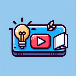 create a logo for Youtube Title Ideas, no text