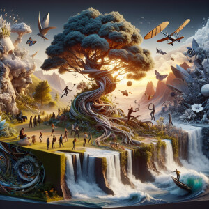 Life is short break rules. 8k resolution, HDR, masterpiece, ultr...