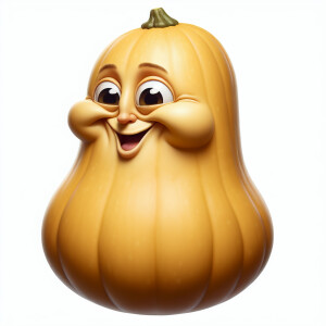 A funny character with the head shaped like a schlong