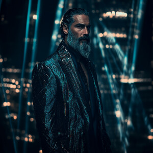 Zeus (King of the Gods)

Zeus stands in front of a futuristic ci...