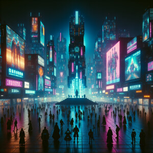 Central square 8k high quality