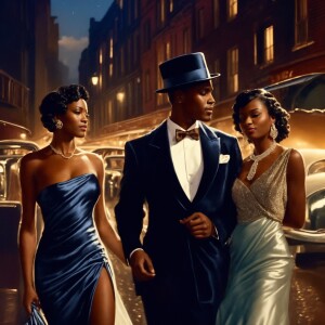 A stunning Hyper Realistic illustration of a Haitian Egyptian co...