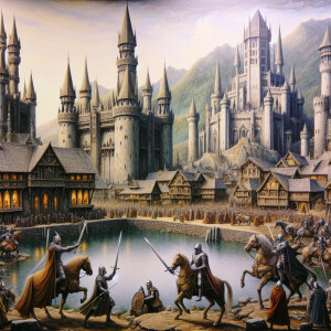 Elder scrolls battle in The imperial city