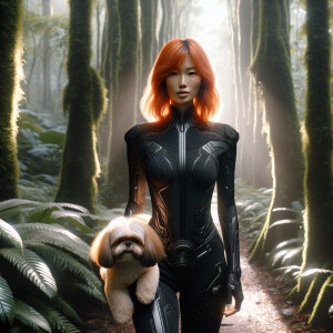 High resolution, photorealistic. Avatar. Full frontal image of a...