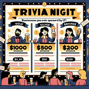 Join the Fun!
Sponsor LT's Trivia Night

If you or someone yo...