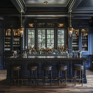 Give me options for bar at home