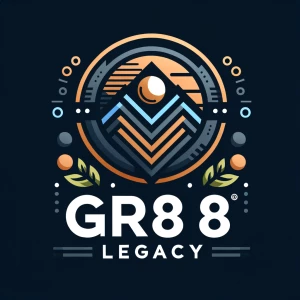 Make a logo for the company name Gr8 Legacy.
