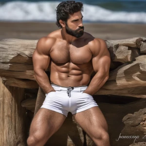 Carlos tiene un cuerpo musculoso y hairy and el pene de enorme...