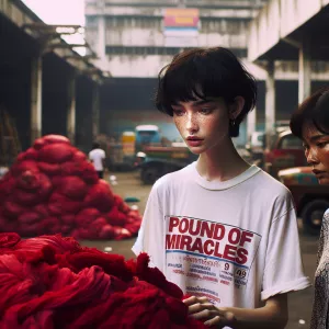 Real photo. Award-winning candid film photograph from 1974. Shot...