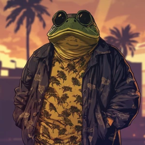 fwog meme in GTA style